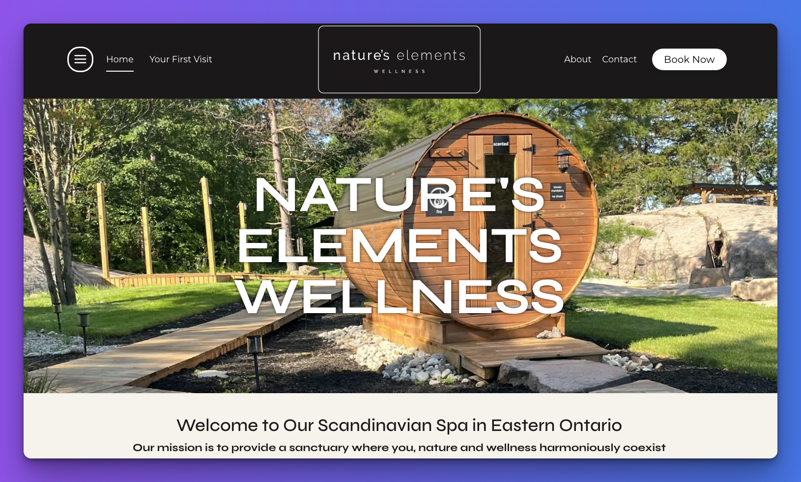 Neighbours Supporting Local Thermal Spa