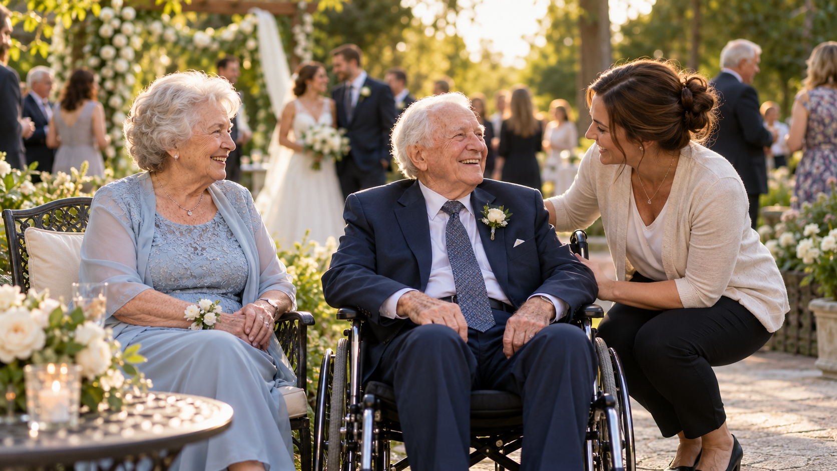 Helping Grandparents Attend the Wedding